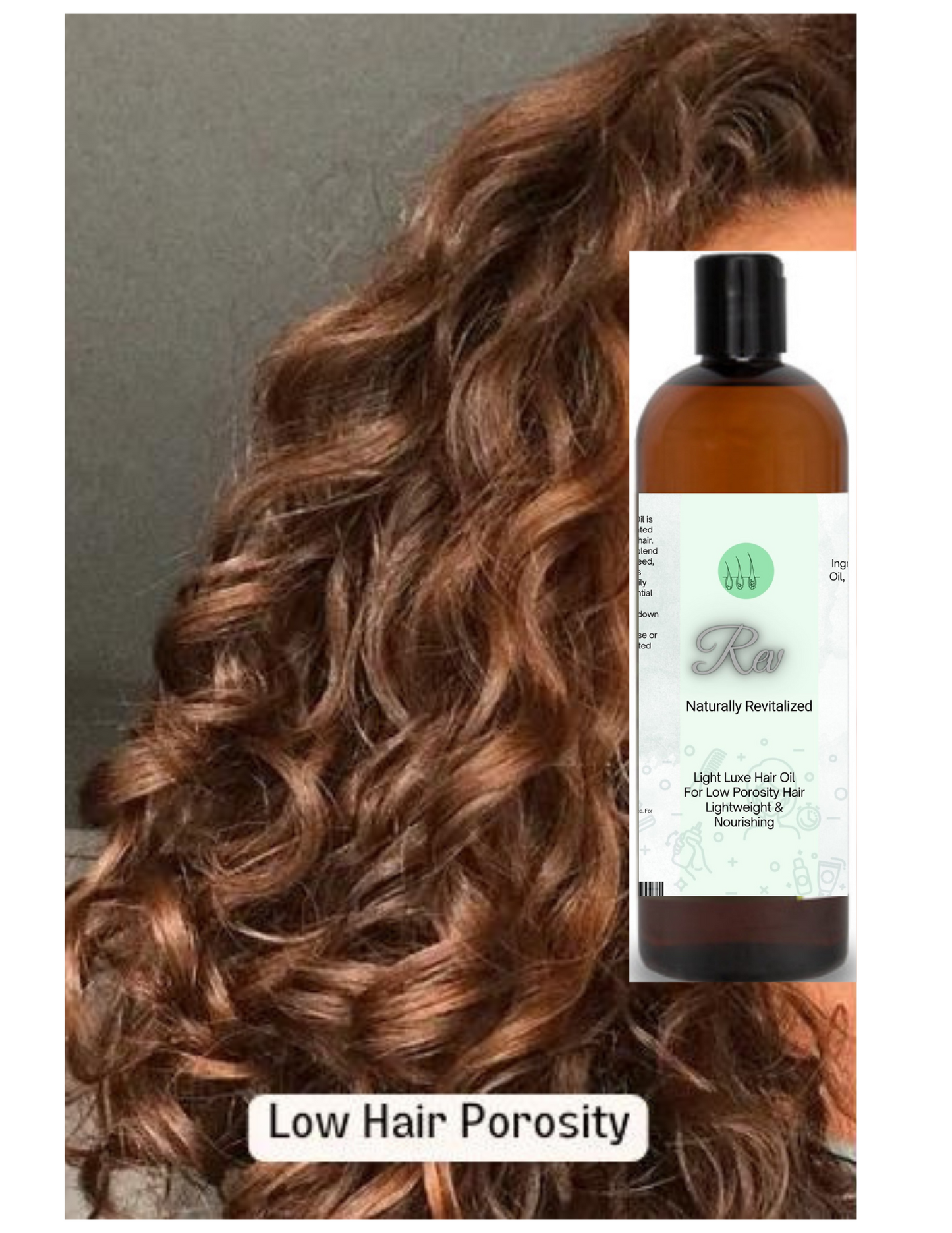 Light Luxe Hair Oil For Low Porosity Hair Lightweight & Nourishing