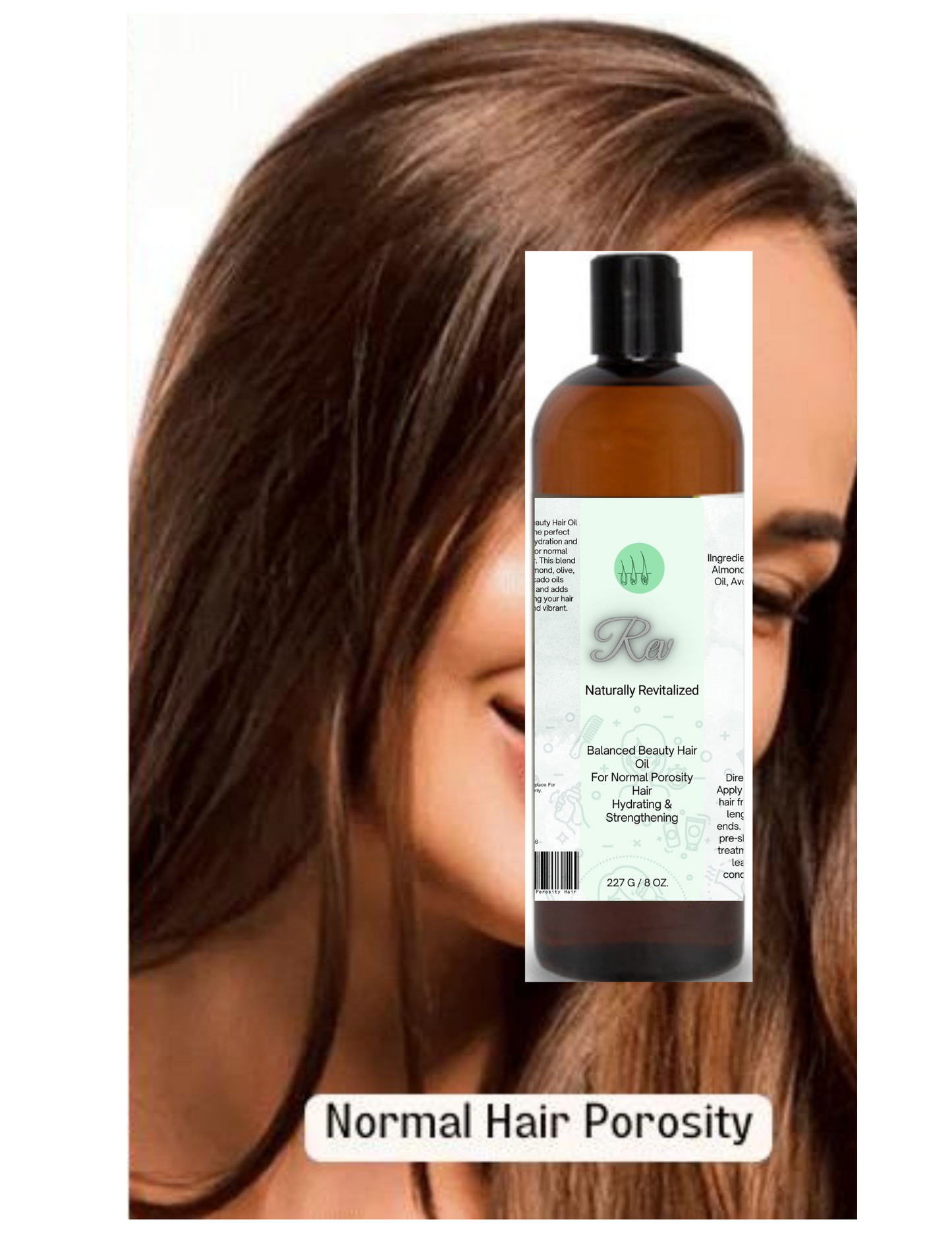 Balanced Beauty Hair Oil: For Normal Porosity Hair  Hydrating & Strengthening